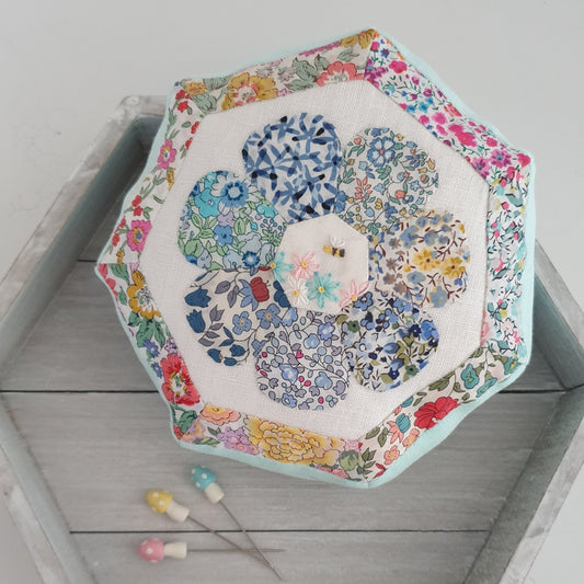 Bee Happy Pincushion - Downloadable PDF