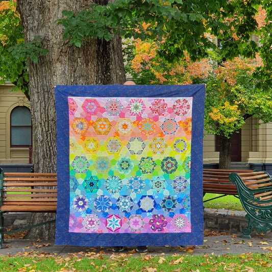 Southern Aurora Quilt by Lilabelle Lane Creations