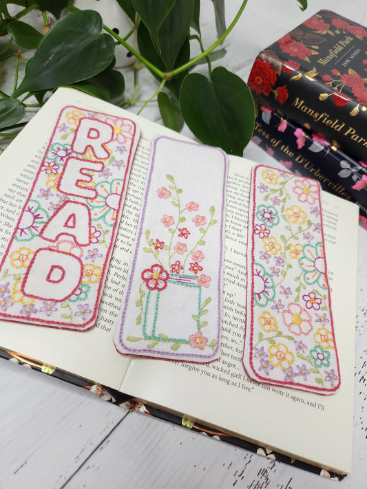 Blooming Bookmarks by Lilabelle Lane Creations - Downloadable PDF