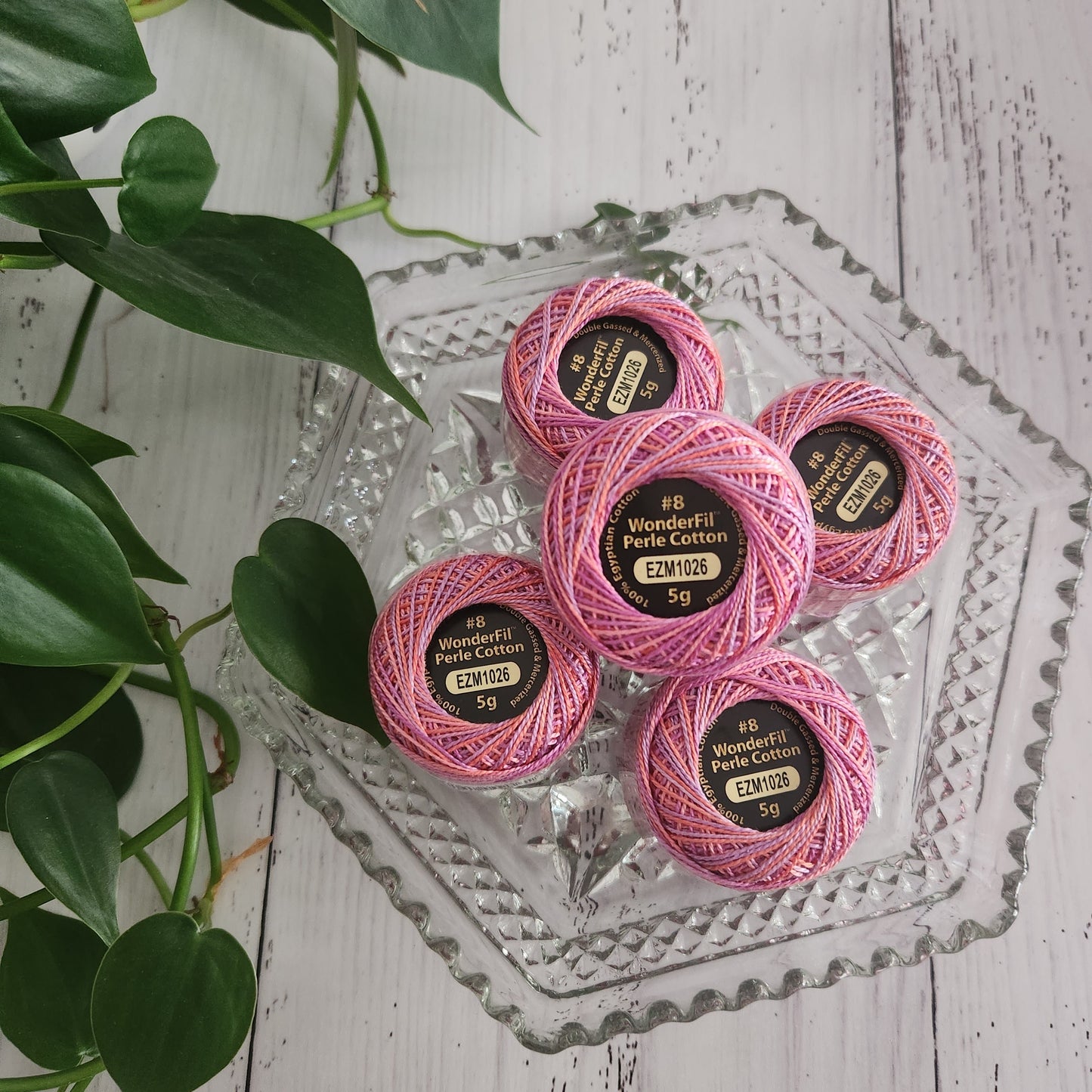 Wonderfil Variegated Perle 8 Thread - French Macaron EZM1026