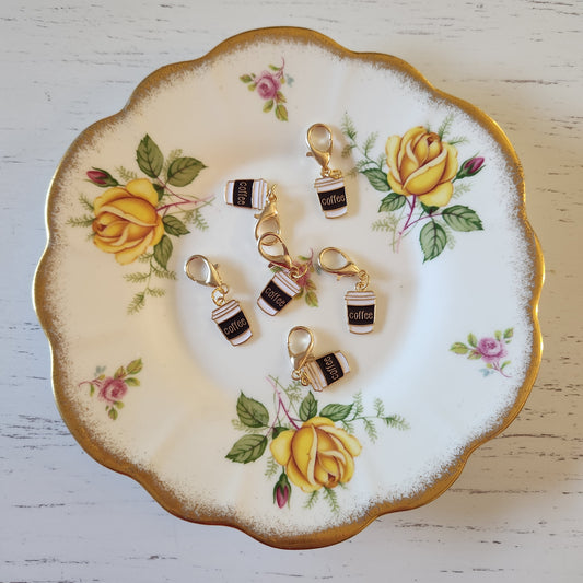 Take Away Coffee Cup - Zipper Charm