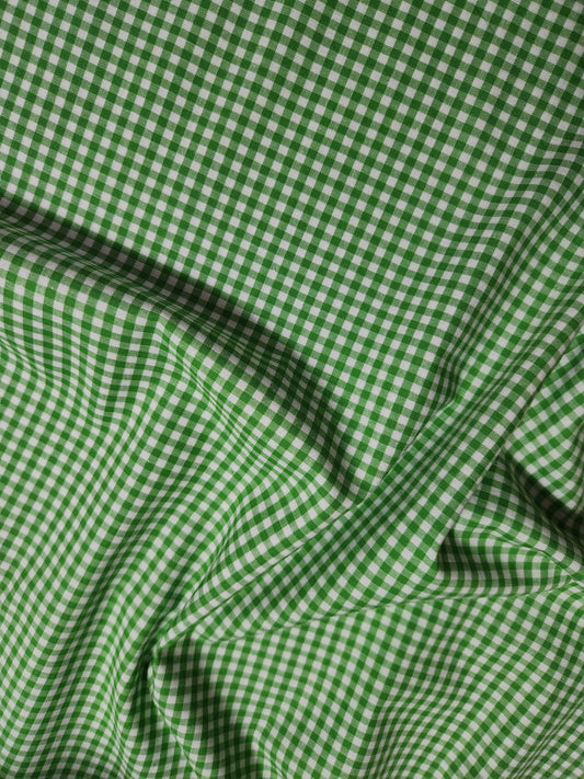Green 1/8" - Yarn Dyed Japanese Gingham