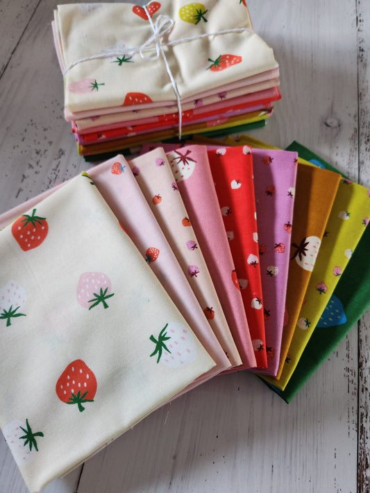 Strawberry Delight Bundle - 9 x FQ's