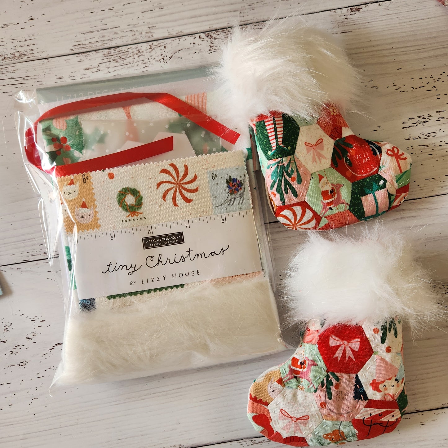 Deck The Halls Christmas Stocking KIT by Lilabelle Lane Creations