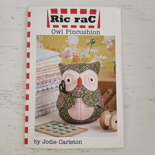 Owl Pincushion KIT by Jodie Carlton - Ric Rac