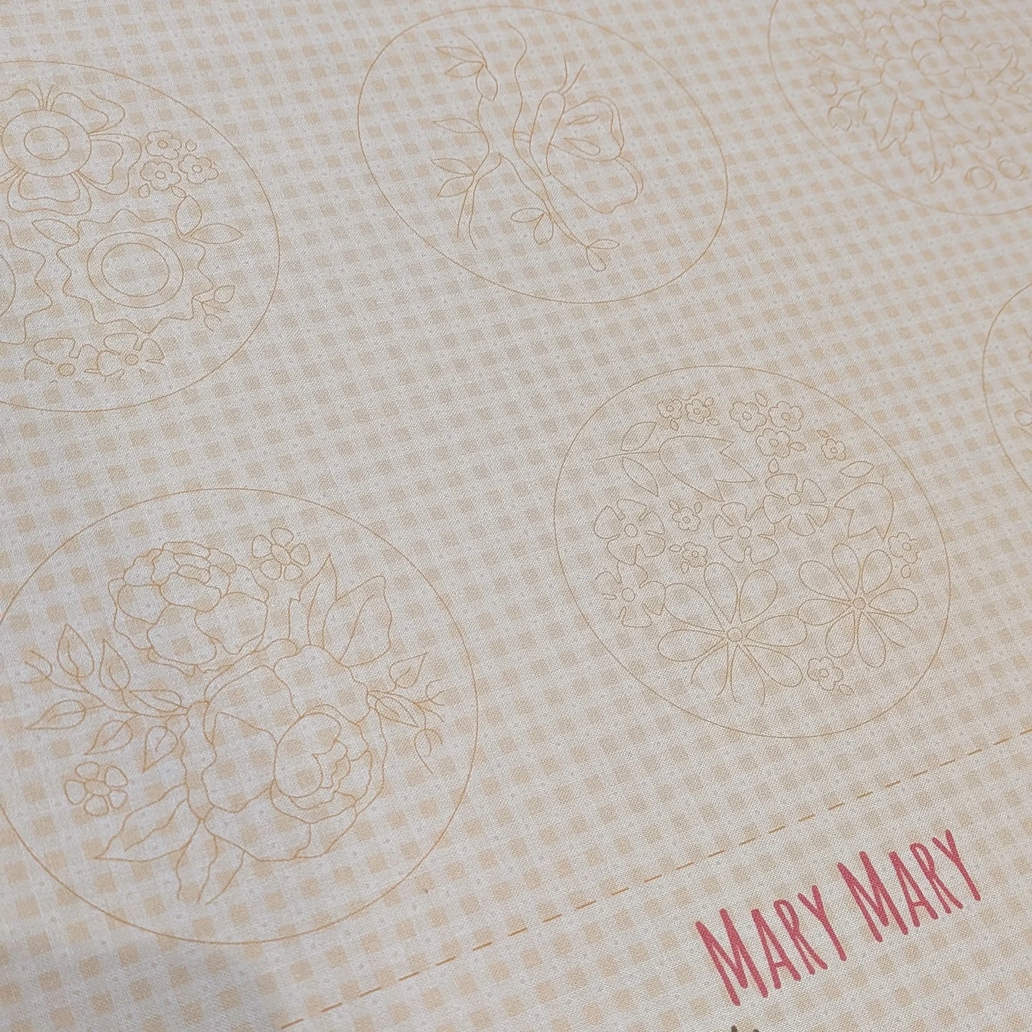 The Molly And May Stitchery Panel by Helen Stubbings