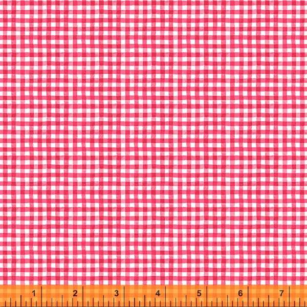 Tiny Gingham Red - Noel by Clare Therese Gray