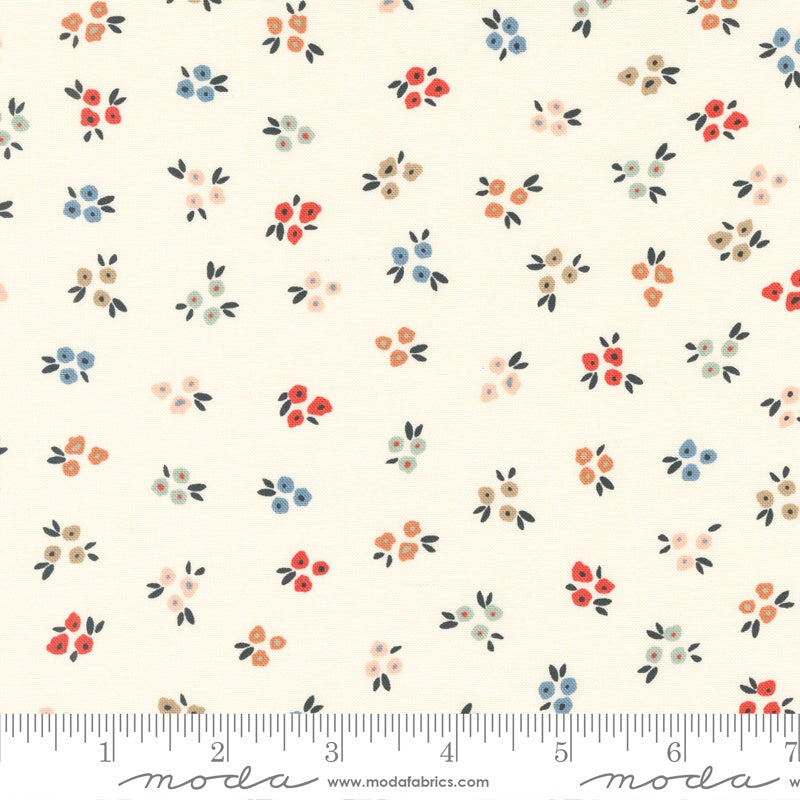 Sweet Ditsy in Unbleached - Dawn on the Prairie by Moda Fabrics