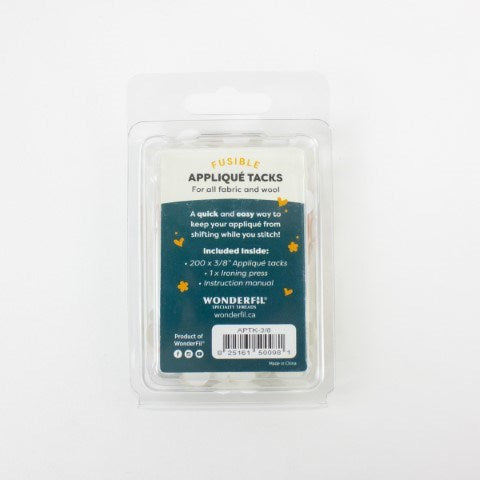 Fusible Appliqué Tacks