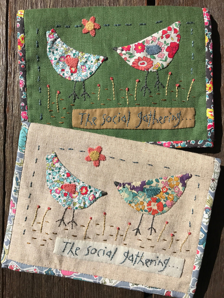 Social Gathering Project Pouch by Hatched and Patched
