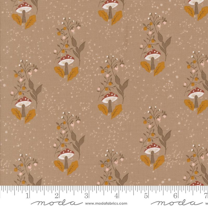 Frivolity - Mushroom Path - Mushroom - Moda Fabrics