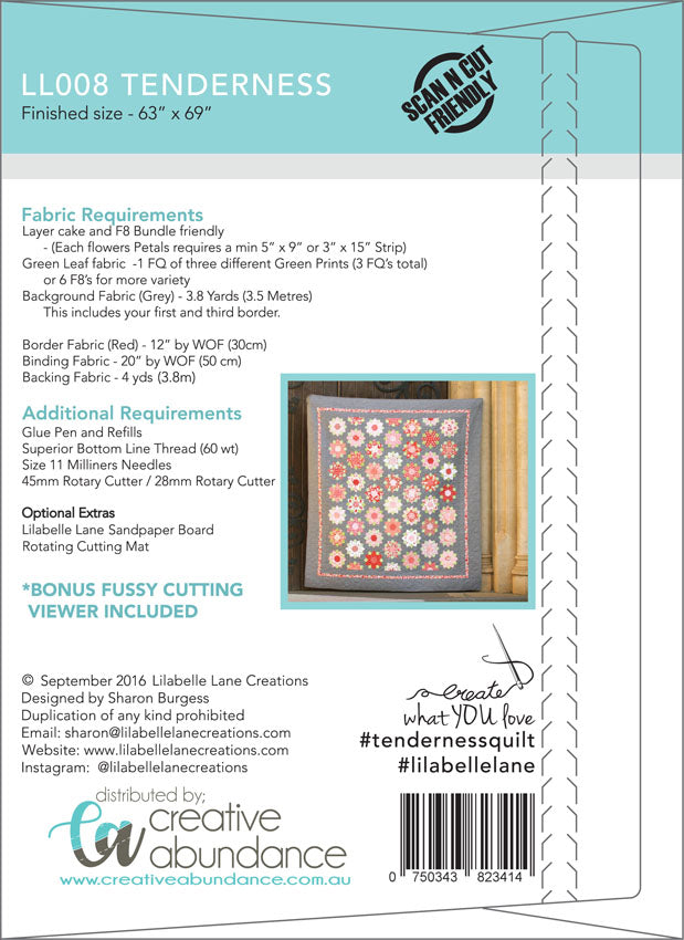 Tenderness Quilt by Lilabelle Lane Creations