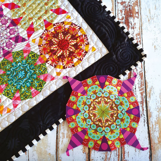 The Grand Paddle Wheel Quilt by Lilabelle Lane Creations