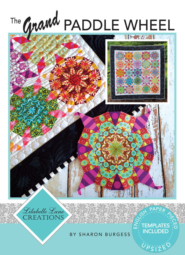 The Grand Paddle Wheel Quilt by Lilabelle Lane Creations