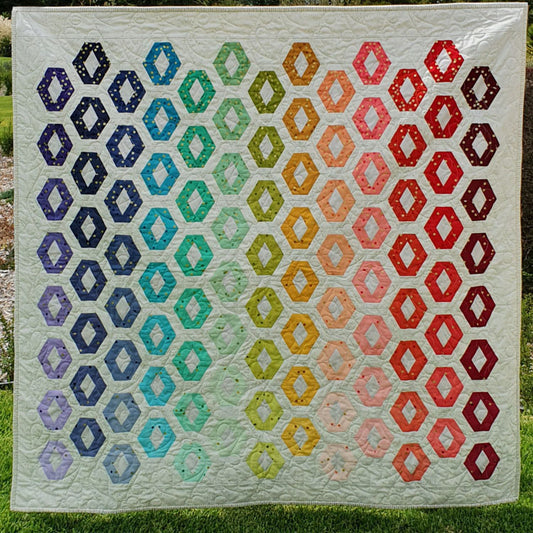 Cascade Quilt by Lilabelle Lane Creations
