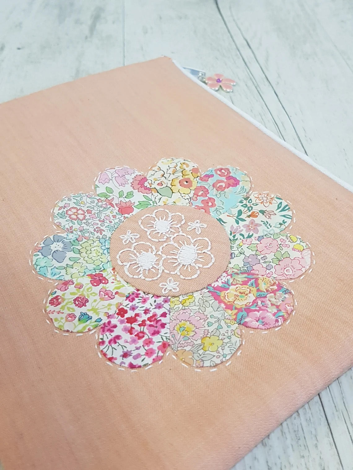 Pretty Little Things Zipper Pouch Creative Card by Lilabelle Lane Creations - Liberty - EPP and Embroidery (Scan N Cut Friendly)