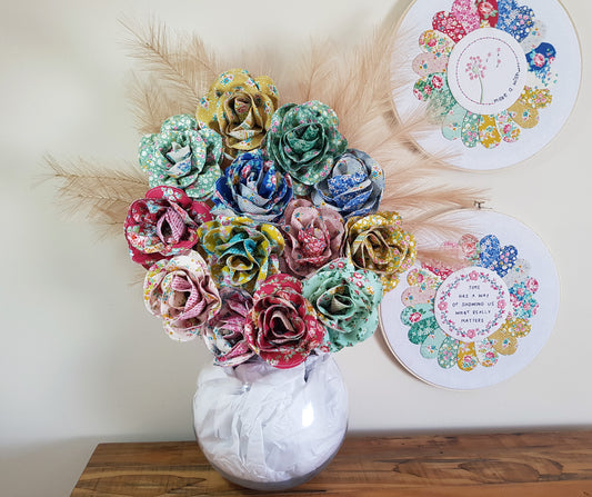 Just for You Bouquet by Lilabelle Lane Creations - Creative Card - Downloadable PDF