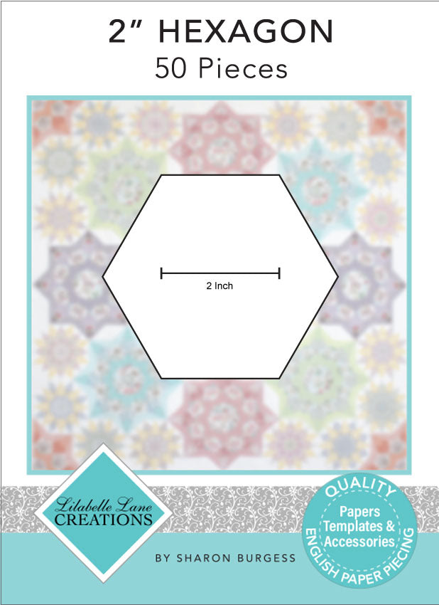 2" Hexagon Papers - Pack of 50