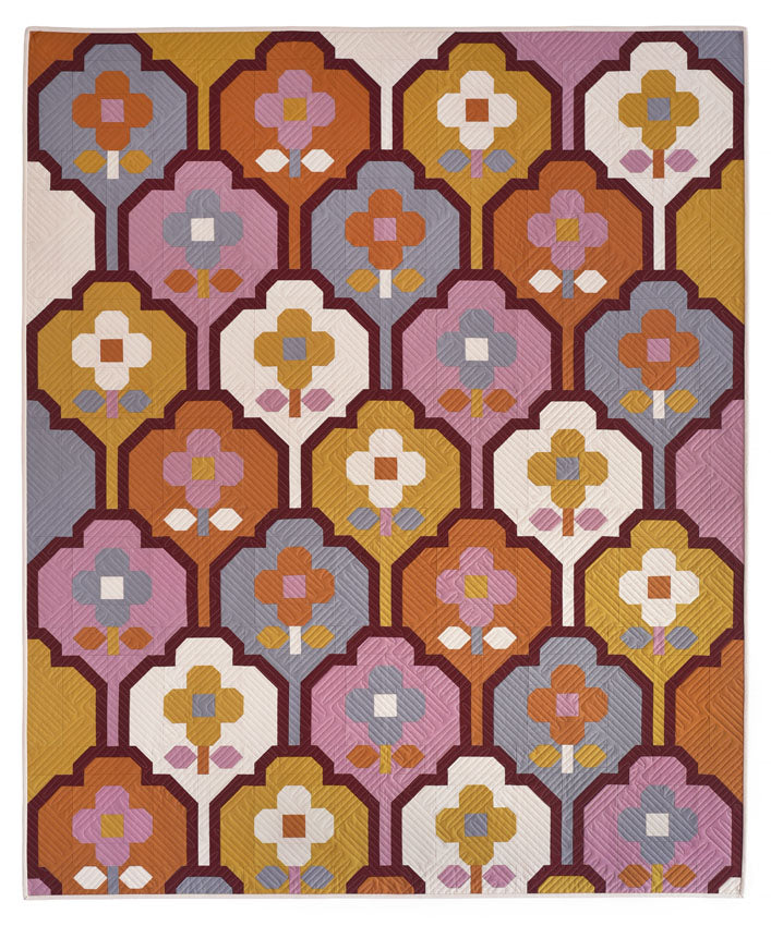 Wall Flower Quilt by Pen + Paper Patterns