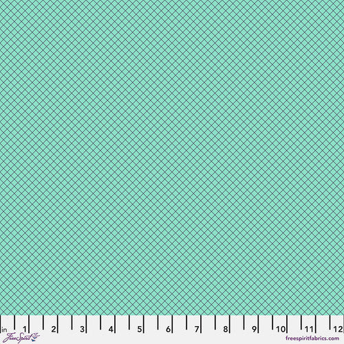 On the Grid - Raindrop || Tula Pink True Colors 2025