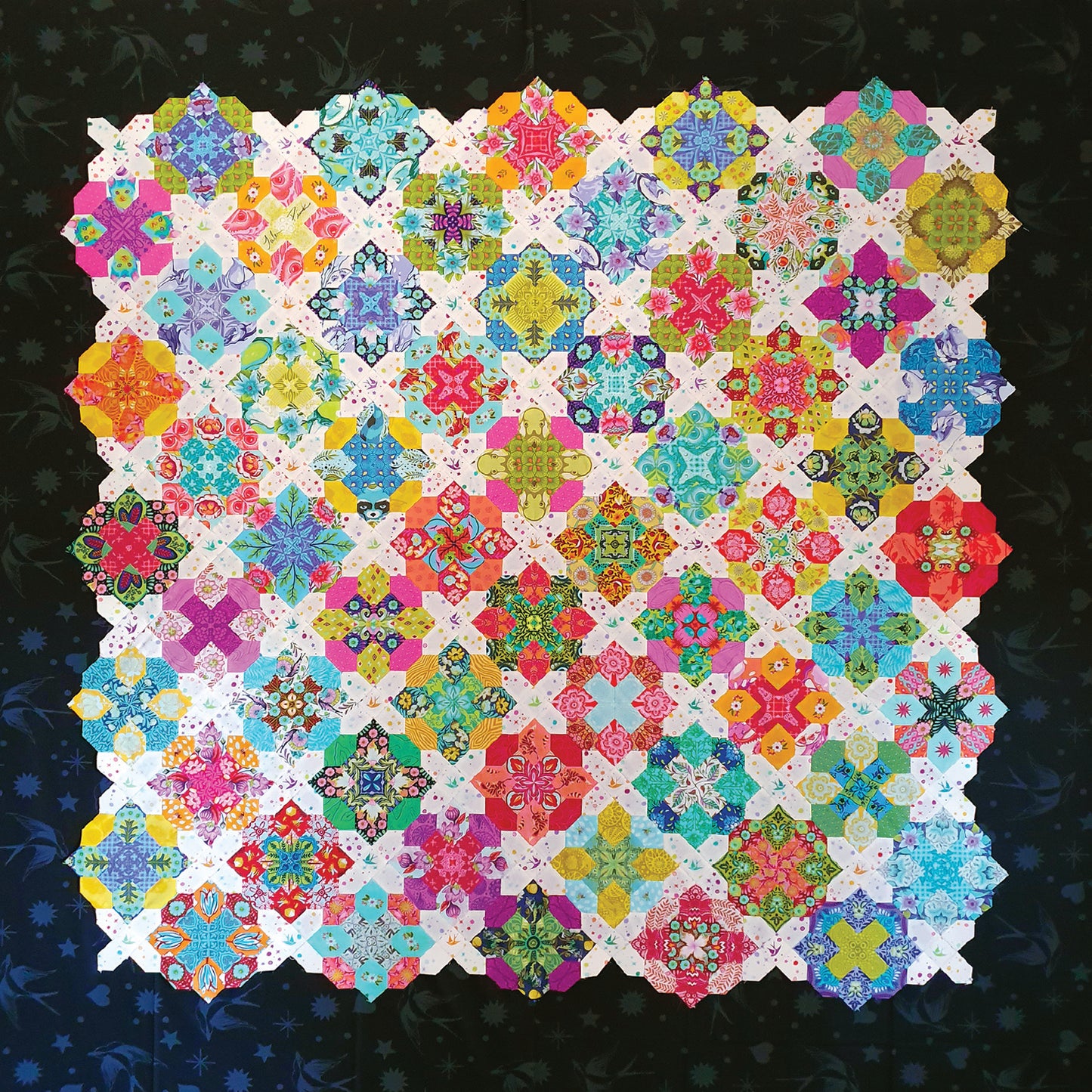 Prudence Quilt by Lilabelle Lane Creations -English Paper Piecing PDF Pattern with SVG Download for Brother Scan N Cut or Cricut Machines