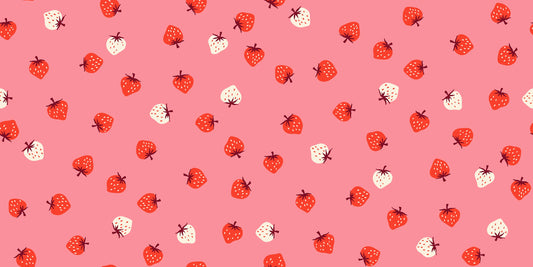 Strawberry Toss in Sorbet by Kimberly Kight of Ruby Star Society