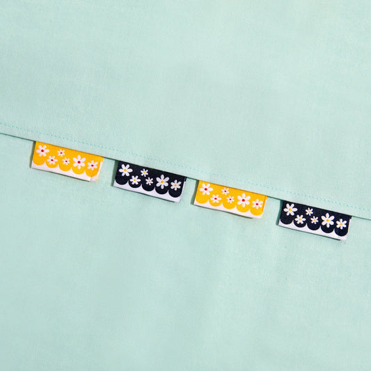 SOHMO - Sew In Labels - Daisy Scallop