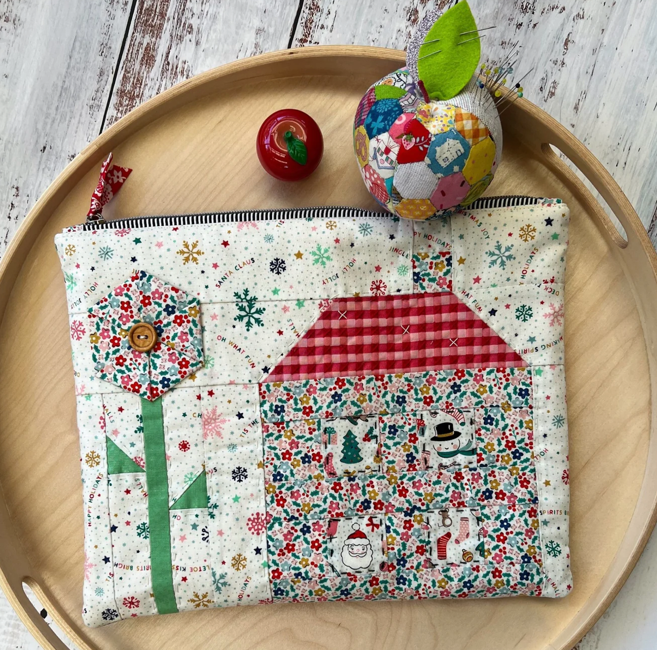 Housey Pouch Pattern by Nic Vaughn - Craftapalooza