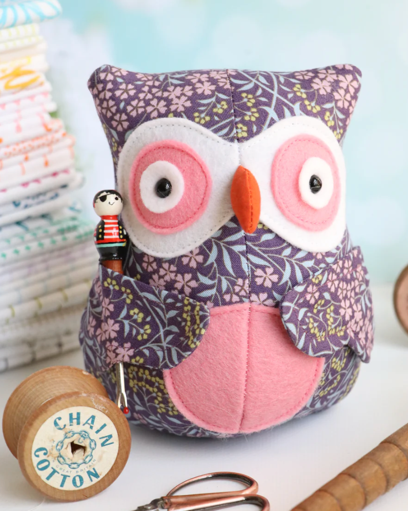 Owl Pincushion KIT by Jodie Carlton - Ric Rac