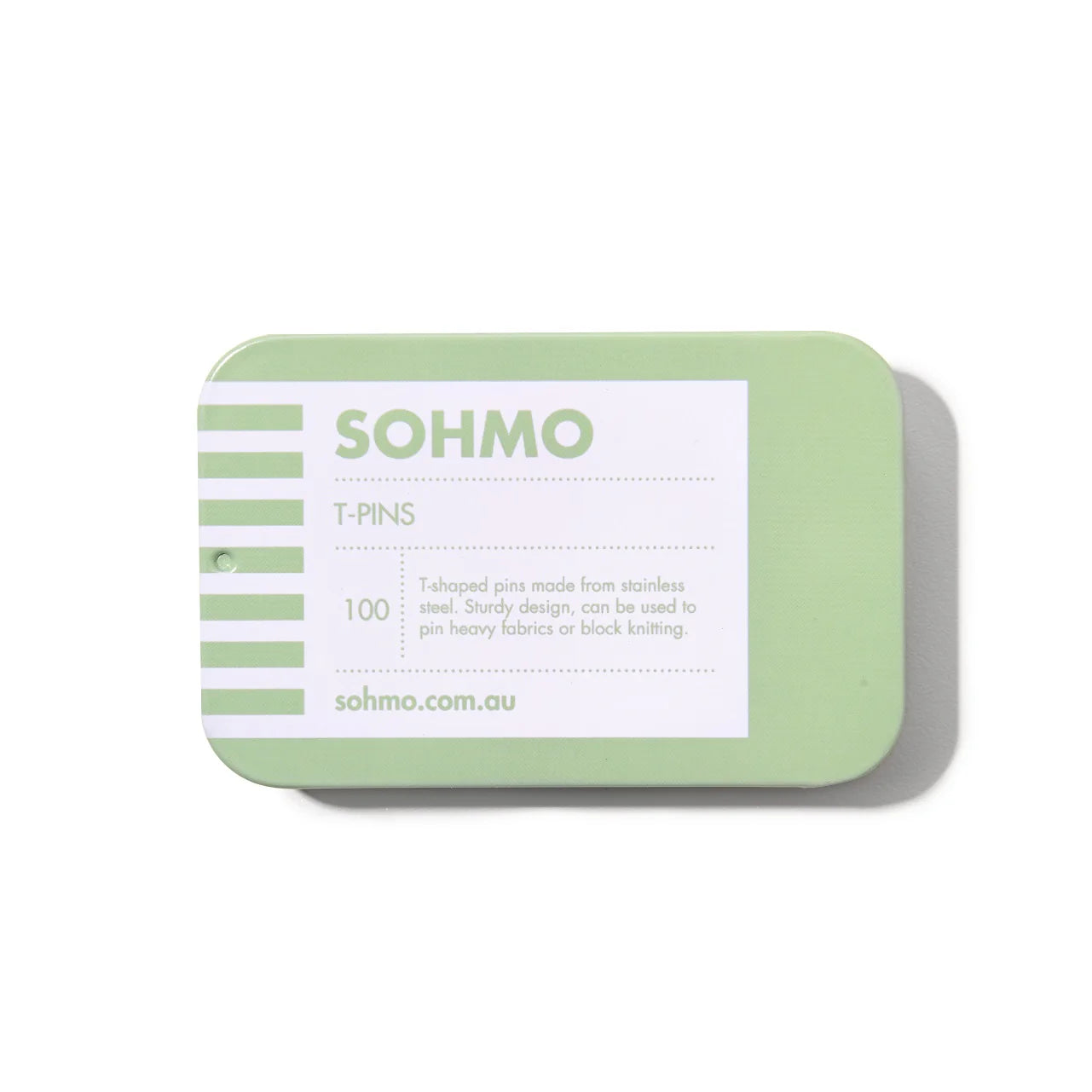 SOHMO - T Pins _ Pack of 100 Pins in a cute tin