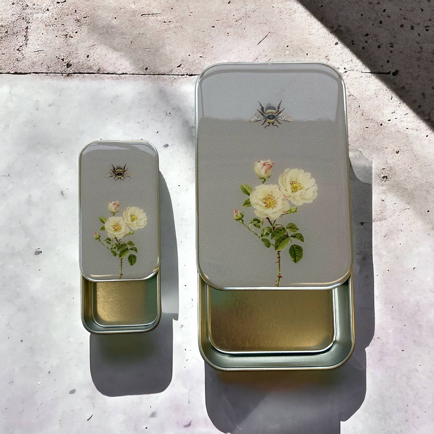 Firefly Notes Tin - Bee and Rose LARGE
