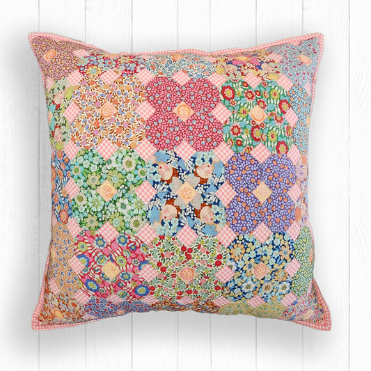 Idyllic Bloom Cushion by Lilabelle Lane Creations Downloadable PDF with SVG Files