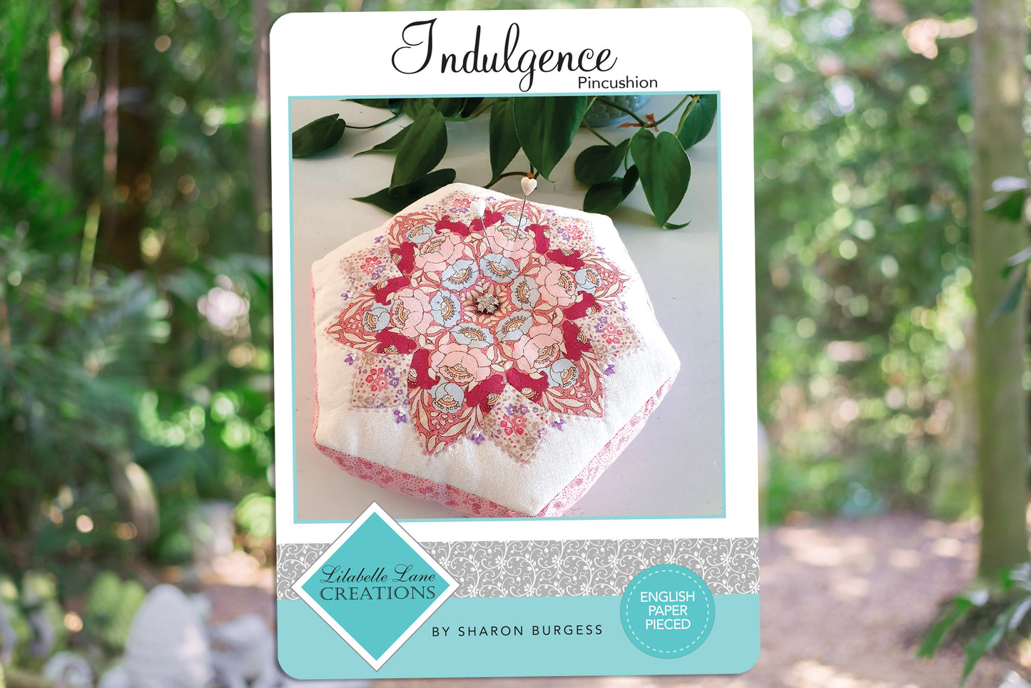 Indulgence Pincushion by Lilabelle Lane Creations - Creative Card includes SVG File for Brother Scan N cut or Cricut or Silhouette