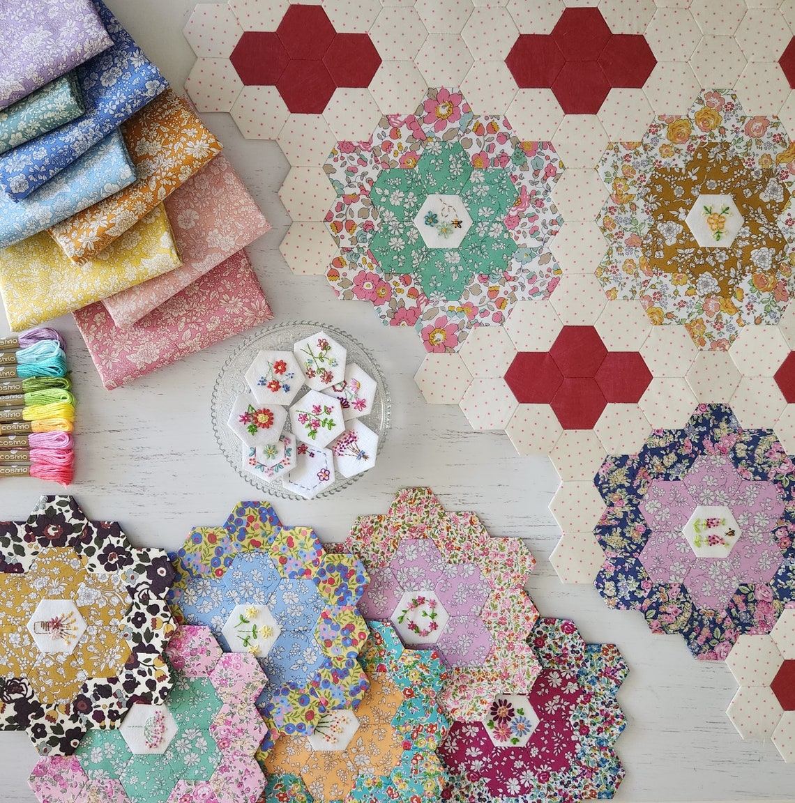 The *My Garden* Quilt - Creative Card Pattern PDF