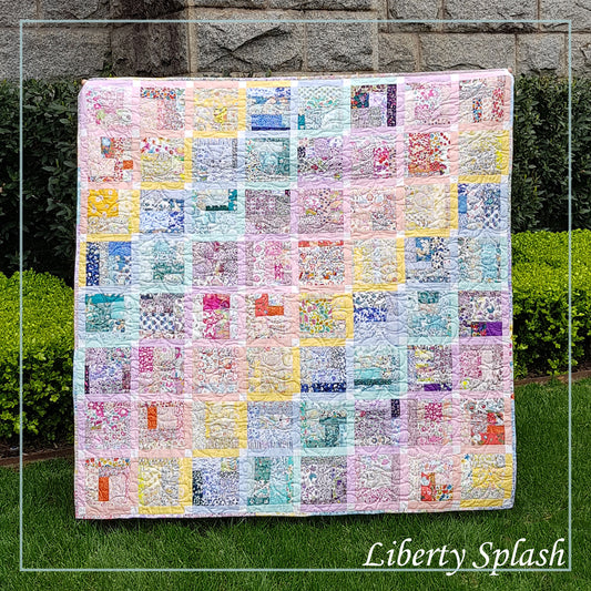 Liberty Splash Quilt by Lilabelle Lane Creations - Downloadable PDF Pattern