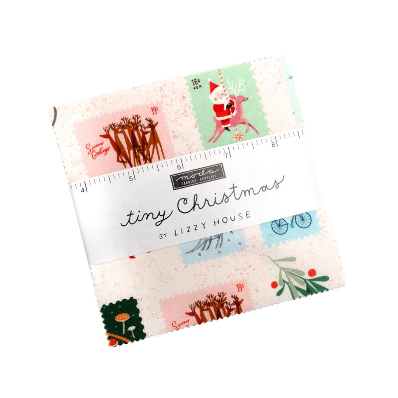 **PRE-ORDER** Tiny Christmas Charm Pack by Lizzy House- MODA