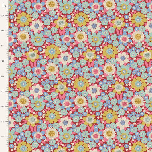 Wallflower - Lauren Burgundy by Tilda