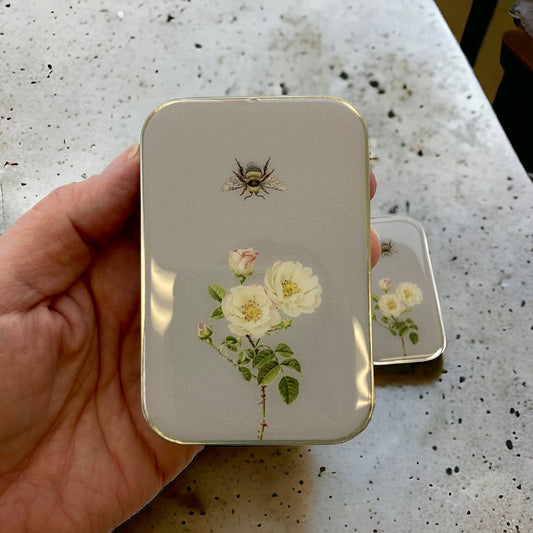 Firefly Notes Tin - Bee and Rose LARGE