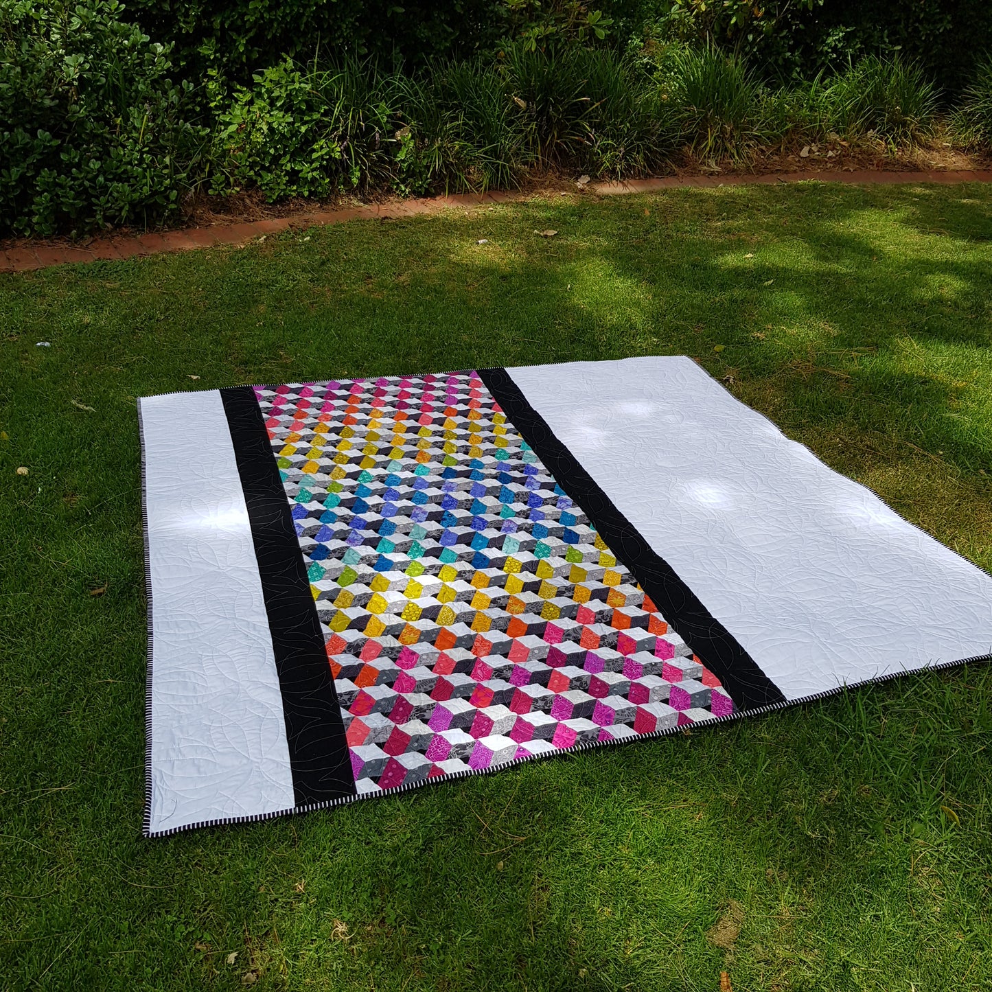 Refraction Quilt - Ready Made - Lilabelle Lane Creations