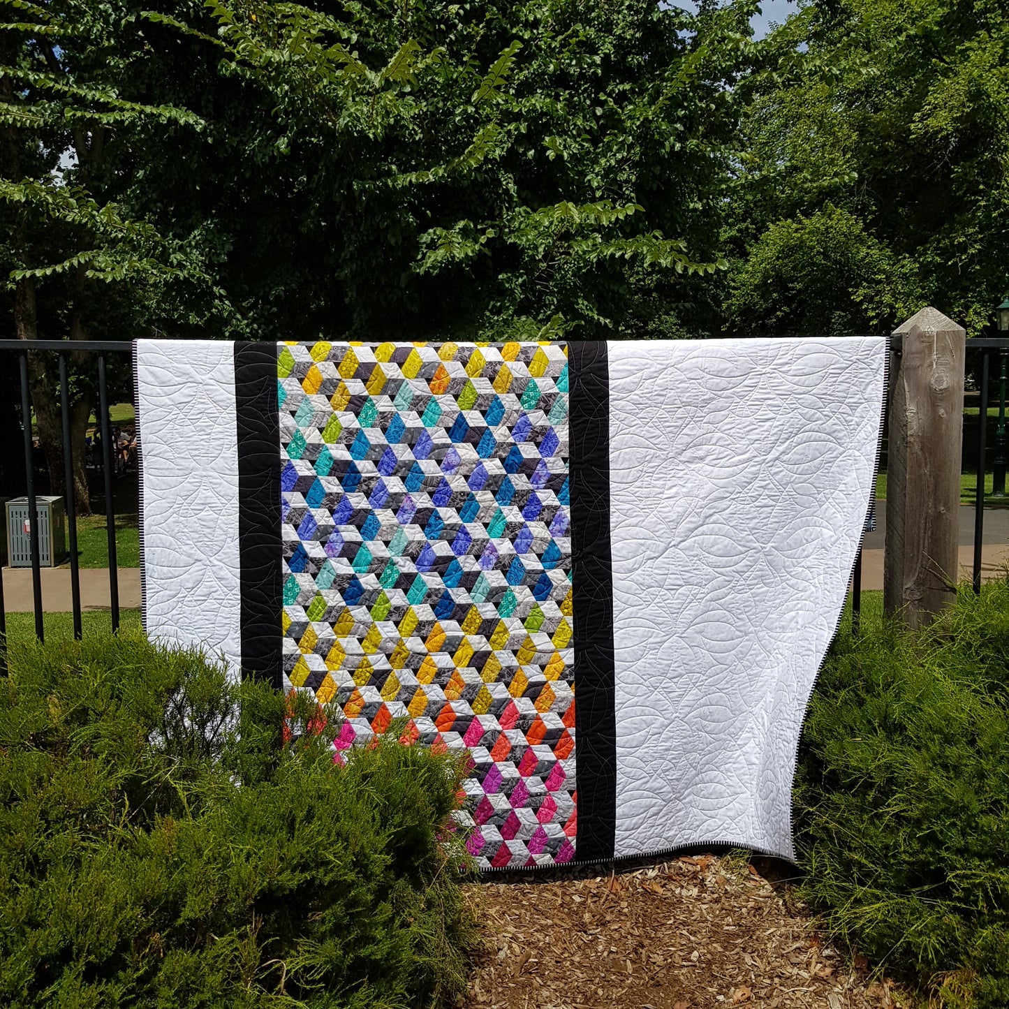 Refraction Quilt - Ready Made - Lilabelle Lane Creations