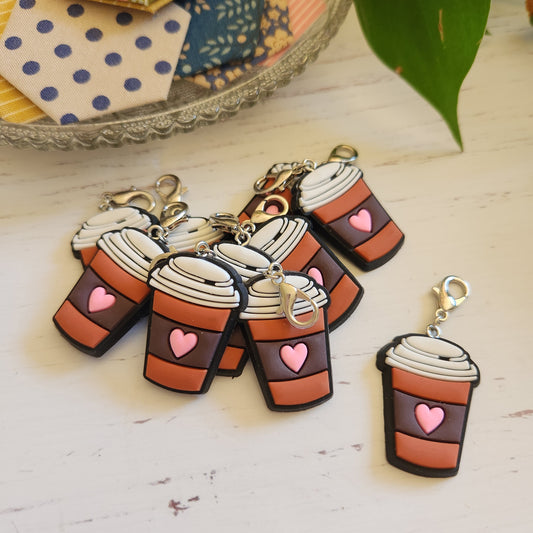 Takeaway Coffee Cup - Zipper Charm