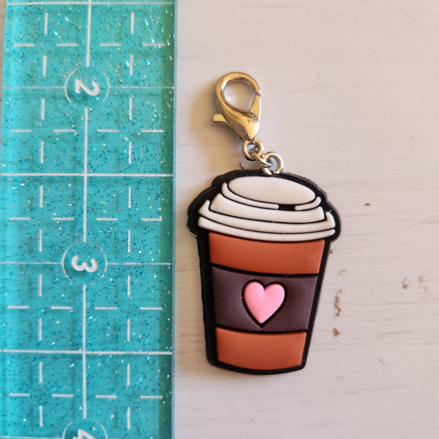 Takeaway Coffee Cup - Zipper Charm