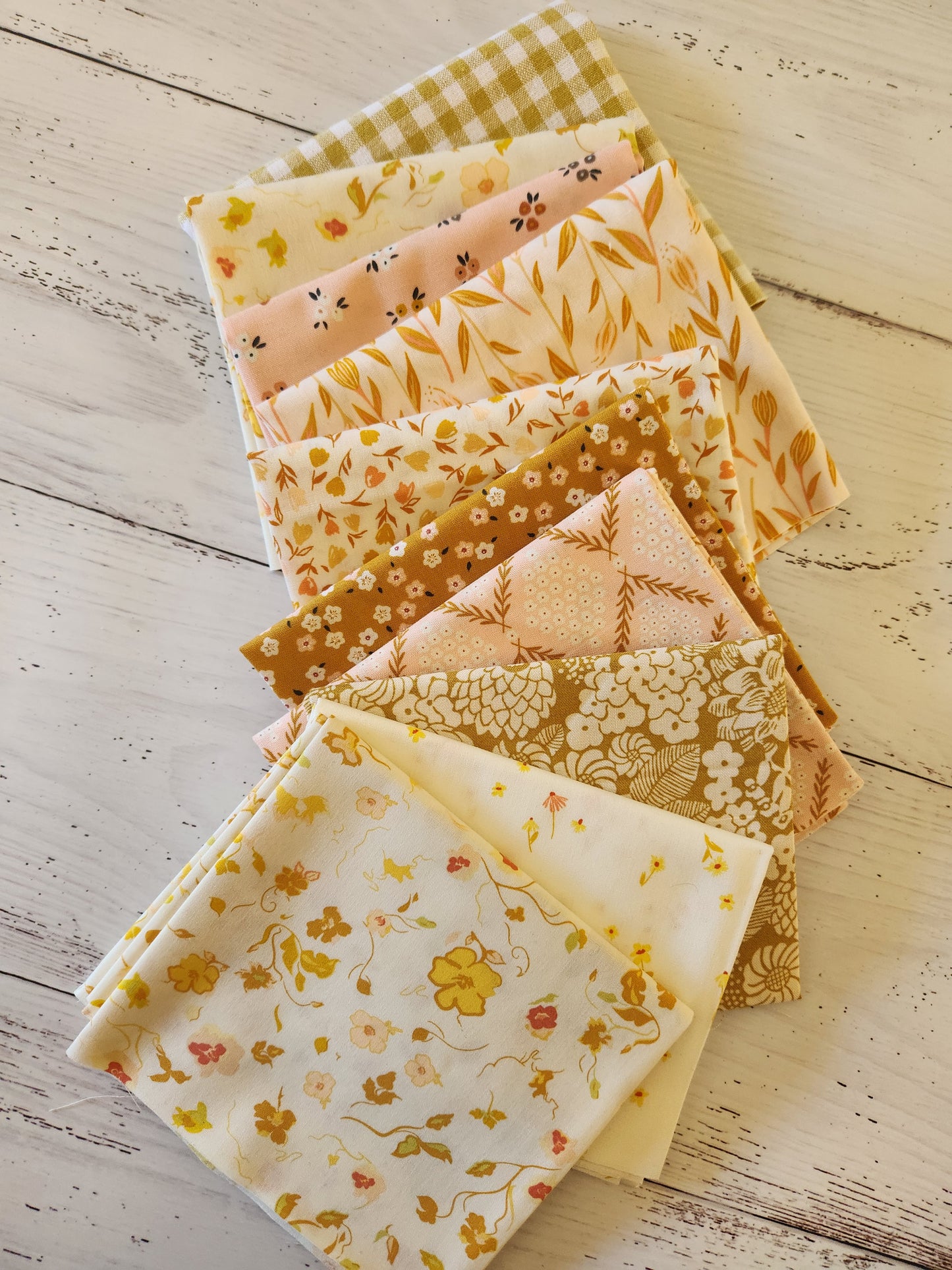 Tender Touches - Curated 10 Fat Quarter Bundle