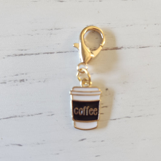 Take Away Coffee Cup - Zipper Charm