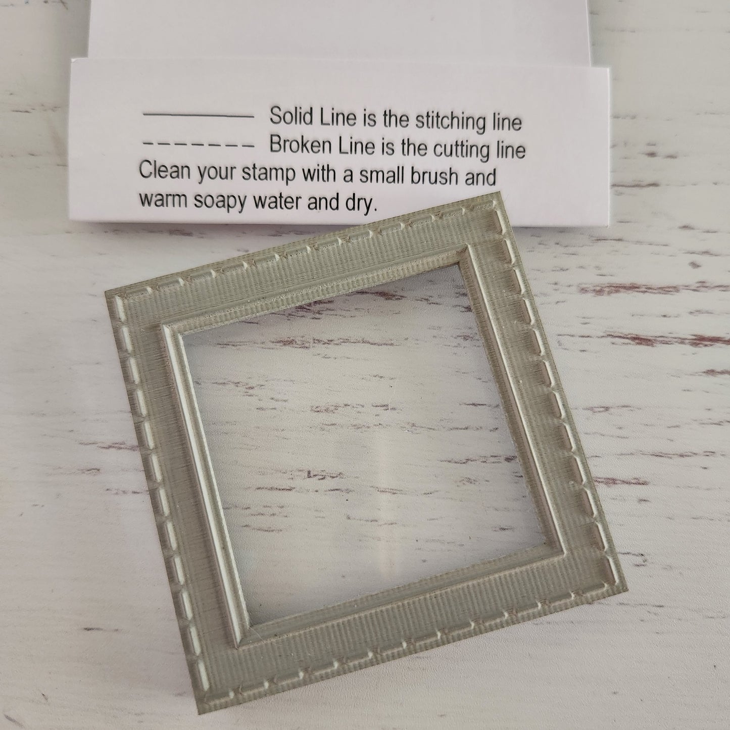 2" Square Stamp / Patchwork Stamp