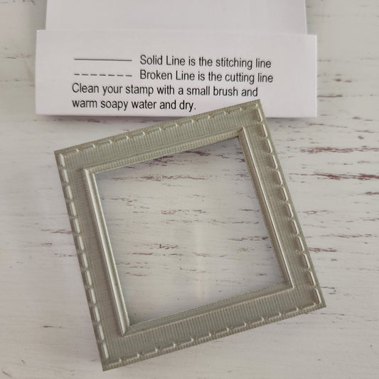 2" Square Stamp / Patchwork Stamp