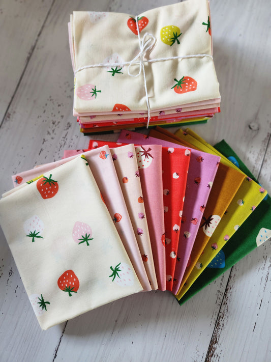 Strawberry Delight Bundle - 9 x FQ's