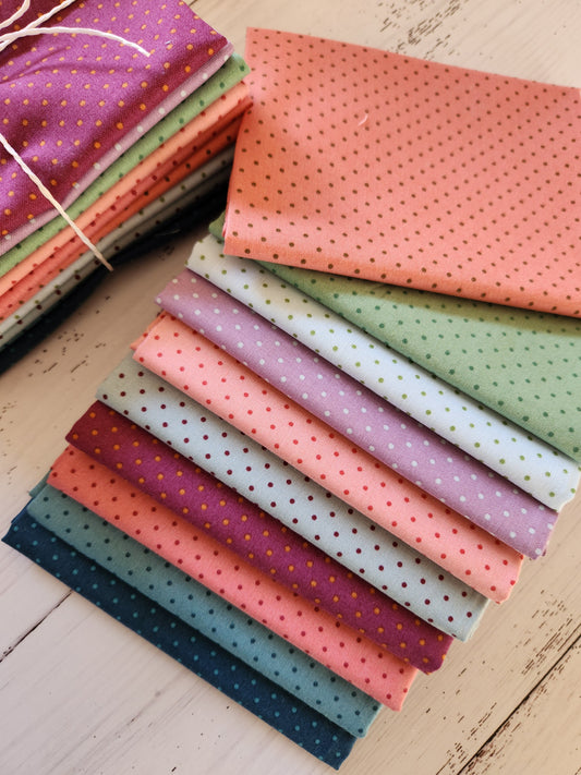 Poppy Seeds - Spotty Delight Bundle - 10 x FQ's