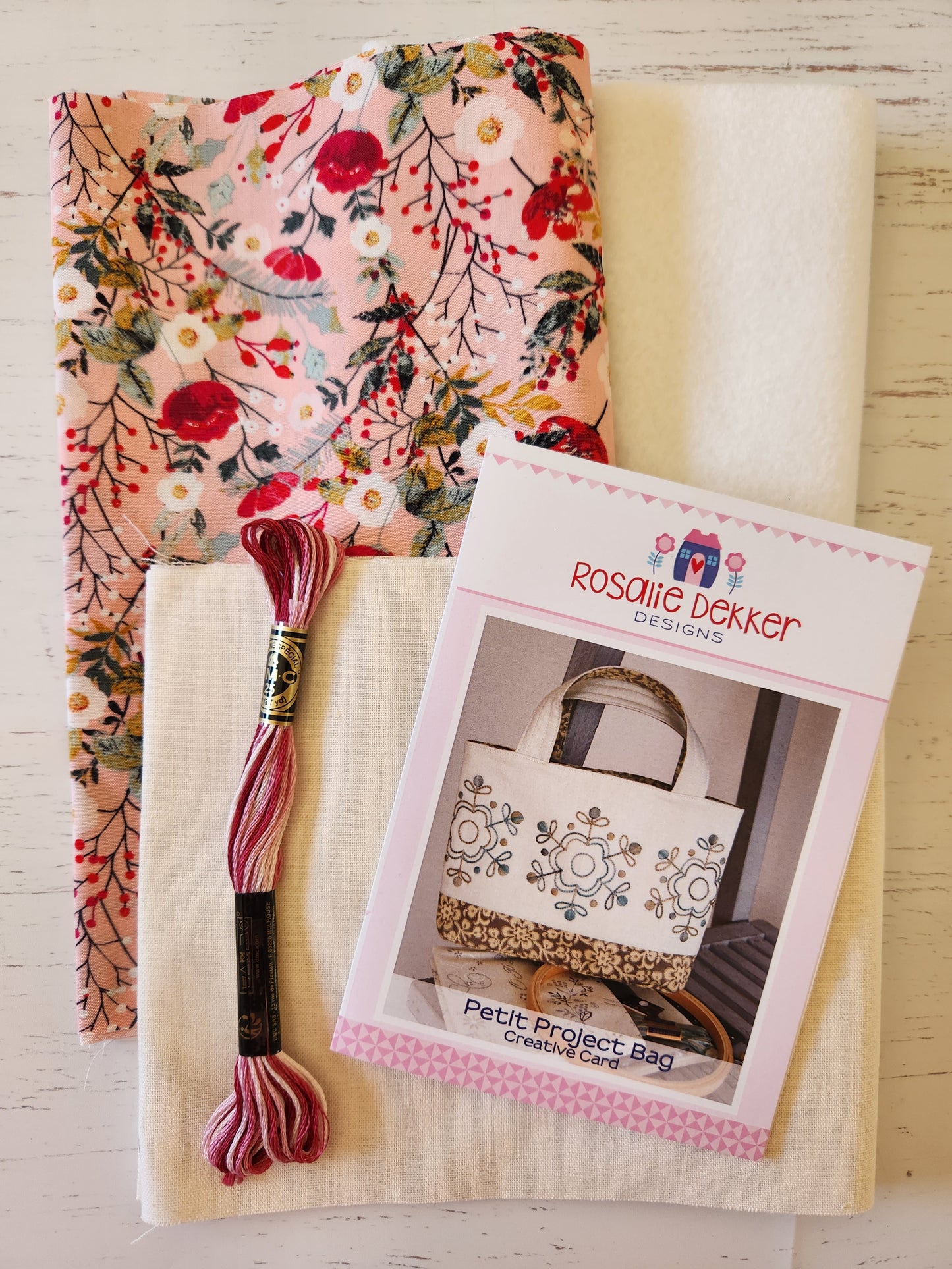 Petit Project Bag by Rosalie Dekker ** 2 KIT Options Available**