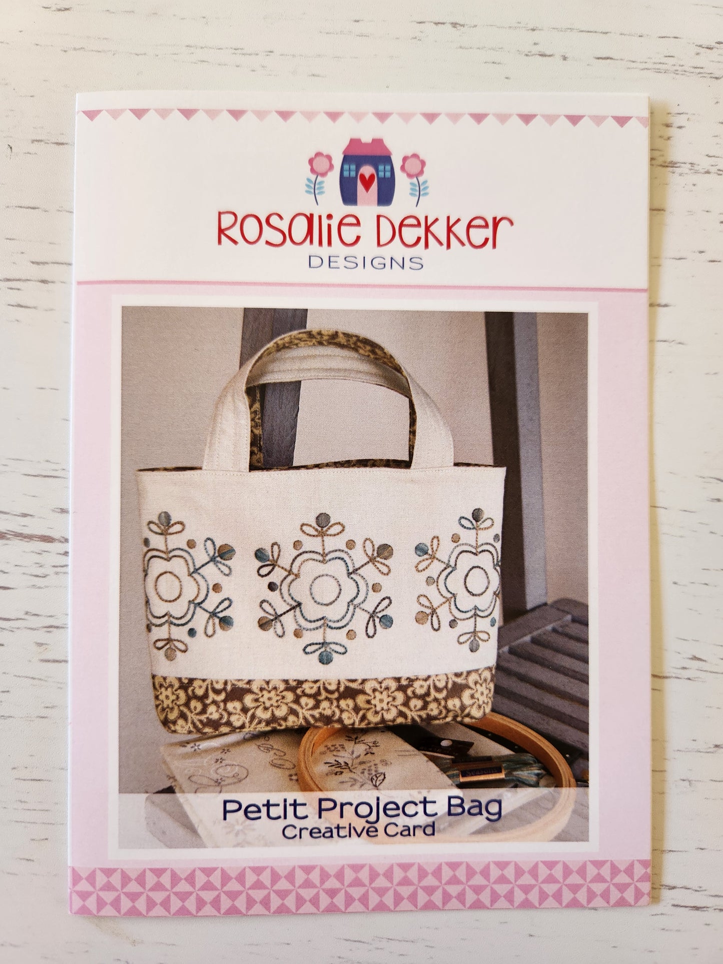 Petit Project Bag by Rosalie Dekker ** 2 KIT Options Available**